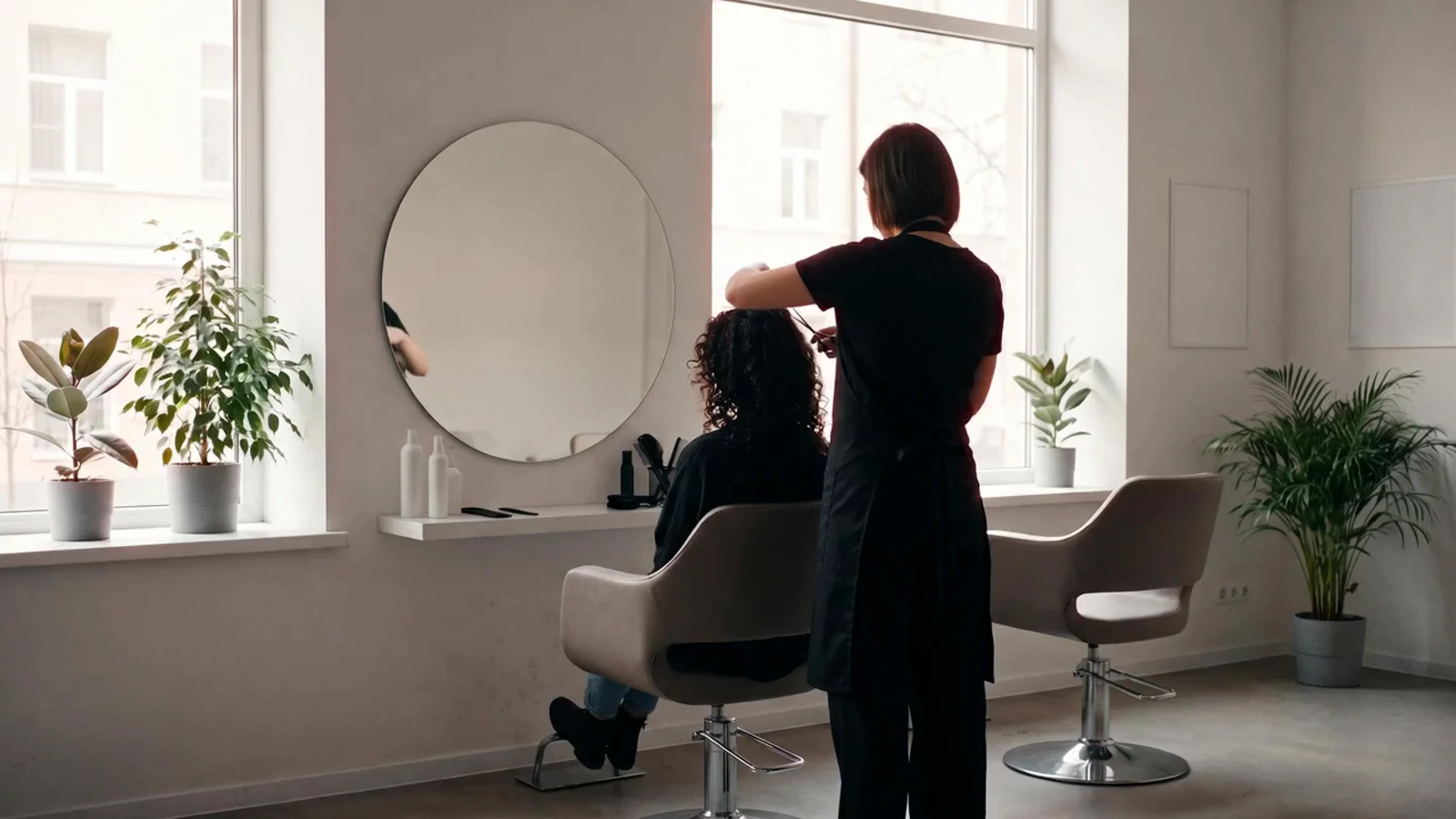 Friseure & Beauty – Absicherung im Bild