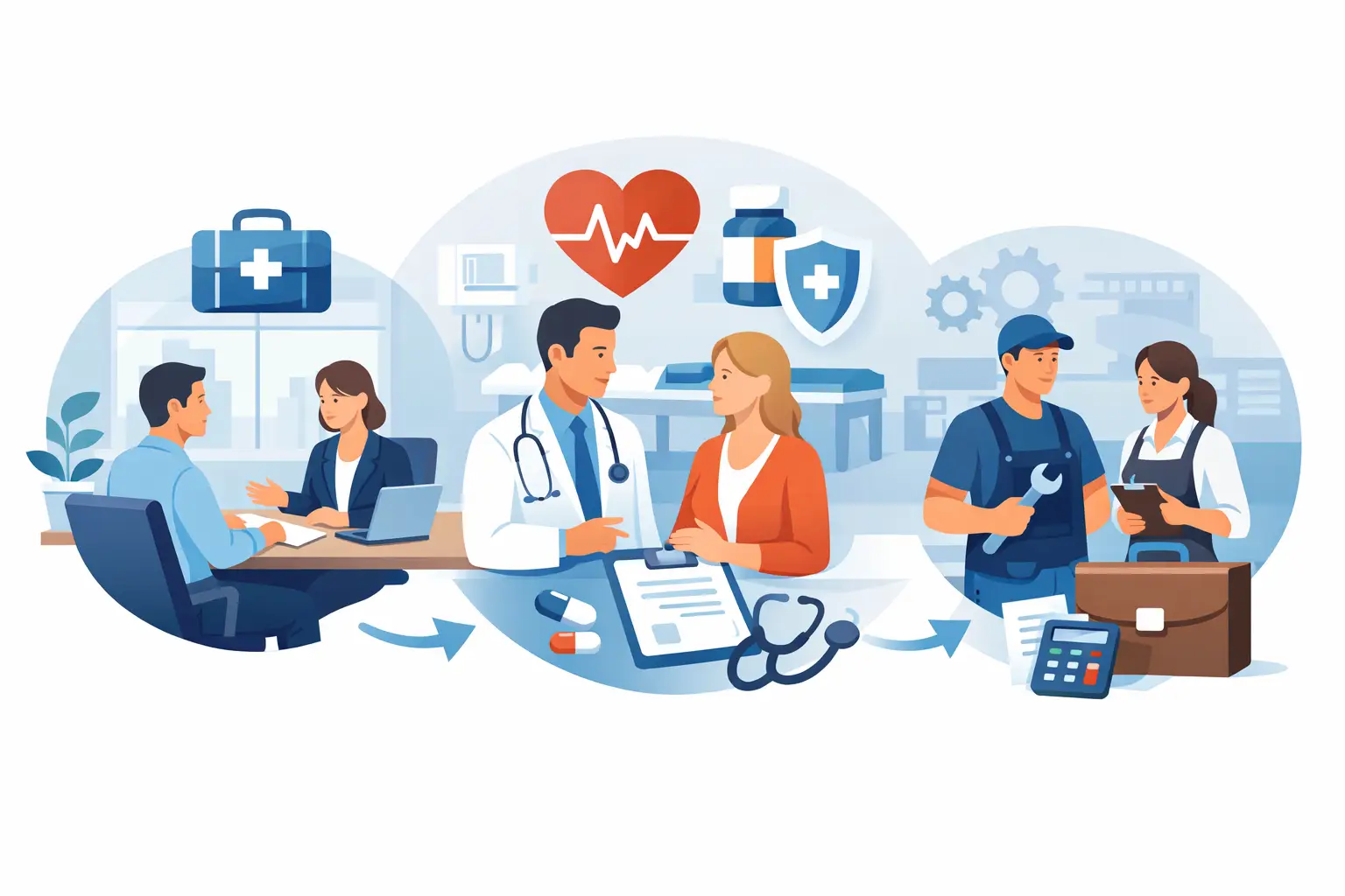 Die Wege der betrieblichen Krankenversicherung