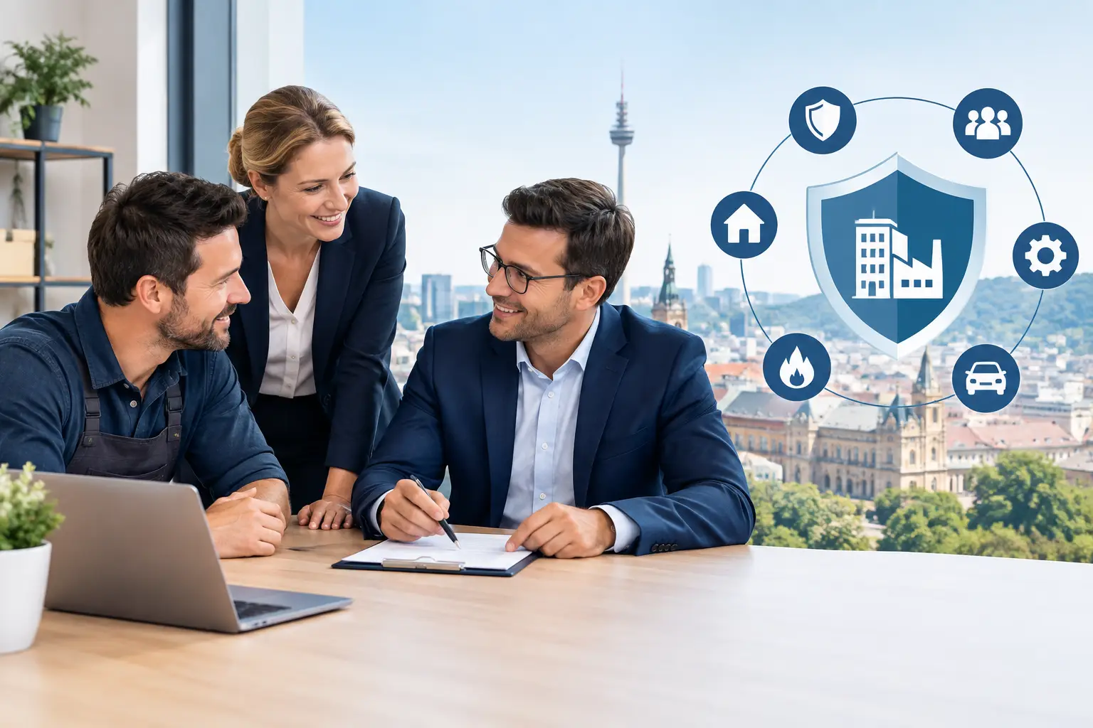 Firmenversicherung Stuttgart richtig aufstellen