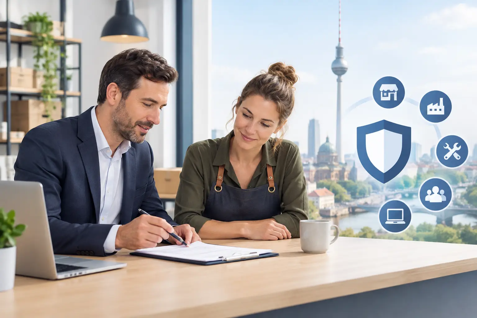 Gewerbeversicherung Berlin richtig auswählen