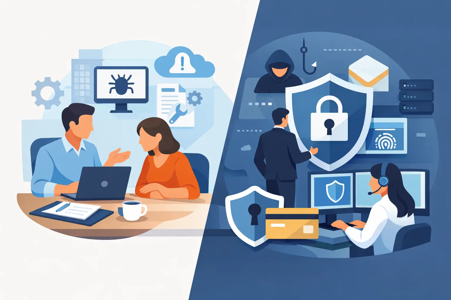 IT-Haftpflicht oder Cyberversicherung: Unterschiede