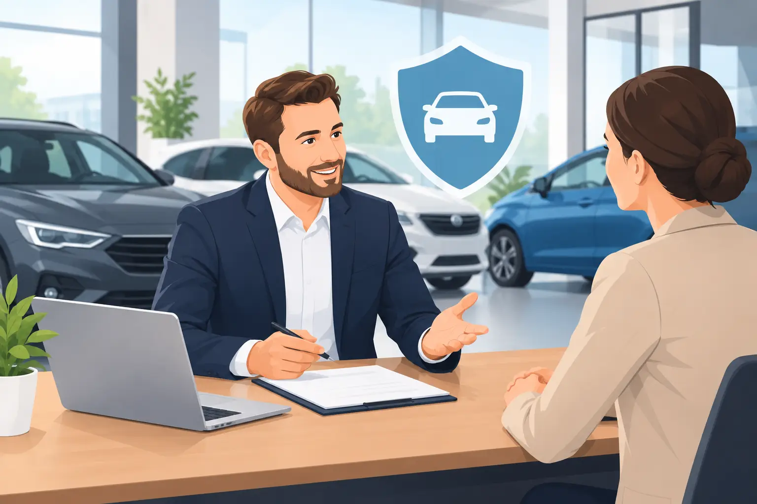 Versicherung für Autohändler richtig aufbauen