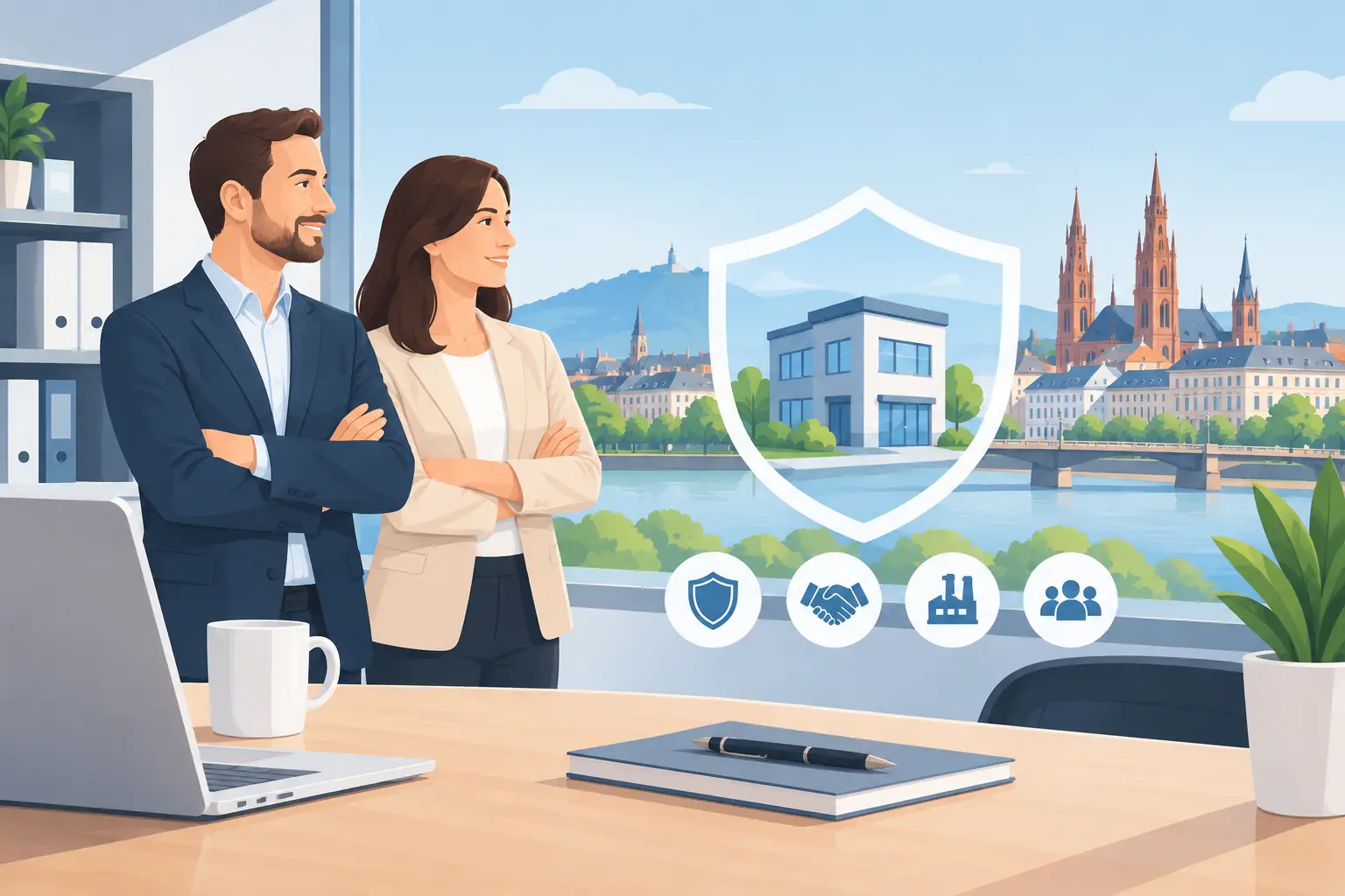 Versicherung für Unternehmen in Wiesbaden